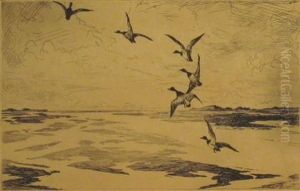 The Wide Marshes by Frank Weston Benson