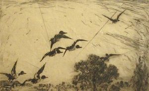 Over The Treetops by Frank Weston Benson