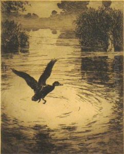 Rippling Water by Frank Weston Benson