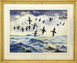 Flight Of Ducks by Frank Weston Benson