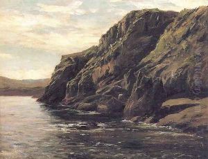 Costa de las cercanías de Lequeitio by Carlos de Haes