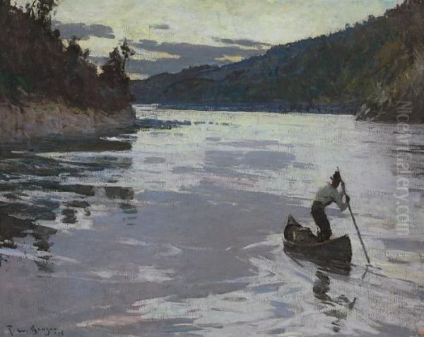 Restigouche At Sunset - view 1