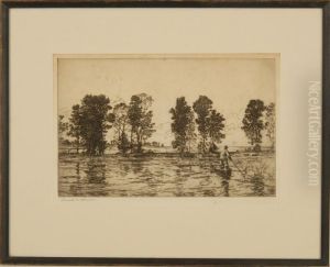 Depicting A Duck Hunter, From Second Island Outlet by Frank Weston Benson