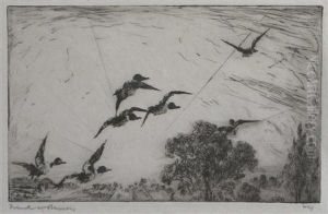 Over The Tree Tops by Frank Weston Benson