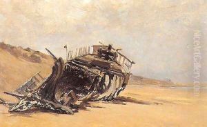 Resto del naufragio by Carlos de Haes