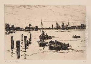 Harbor by Frank Weston Benson