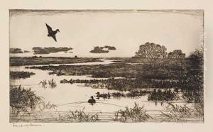 Essex Marshes by Frank Weston Benson