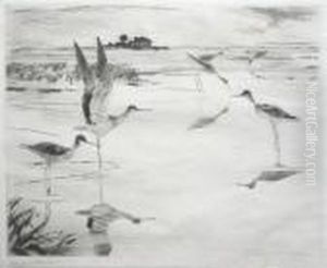 Yellow Legs No 2 by Frank Weston Benson