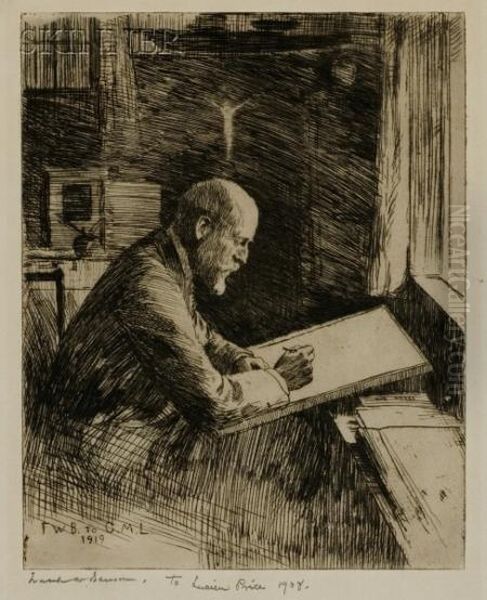 Portrait Of Charles Martin Loeffler - view 1