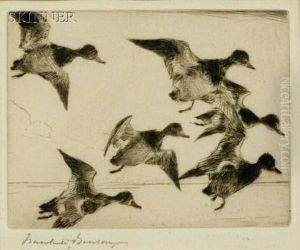 Bunch Of Bluebills by Frank Weston Benson