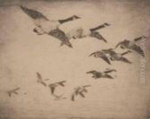In The Clouds by Frank Weston Benson