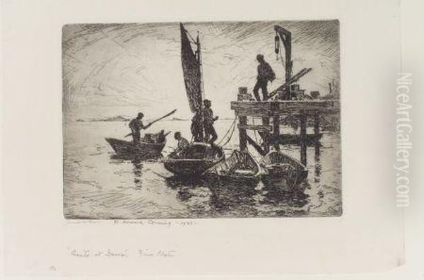 Boats At Dawn - view 1