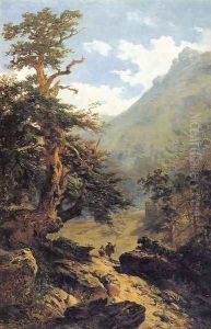 El sendero by Carlos de Haes