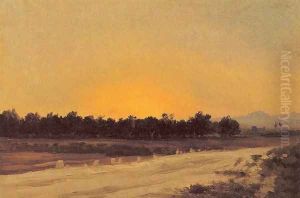 Puesta de sol by Carlos de Haes