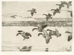 Tired Geese by Frank Weston Benson