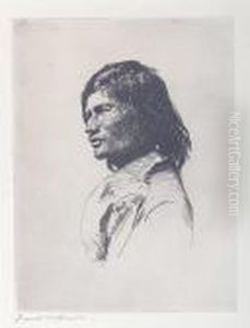 Nascaupee Indian by Frank Weston Benson