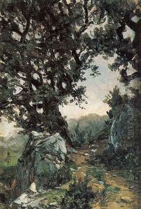 Sendero Aránzazu by Carlos de Haes