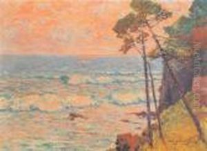 Marina Di Nervi by Cesare Bentivoglio