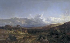 Paisaje del Delfinado by Carlos de Haes