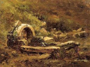 La fuente de Rustephan by Carlos de Haes