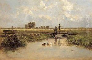 Cercanías de Vriesland by Carlos de Haes