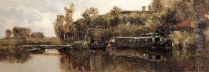 Un canal 2 by Carlos de Haes