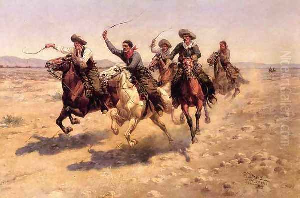 Cowboy Race - view 1