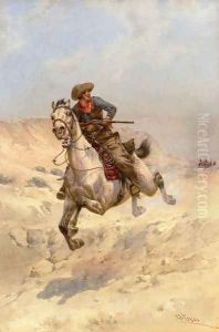 The Pursuit by Herman Wendleborg Hansen