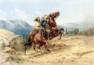 The Attack by Herman Wendleborg Hansen