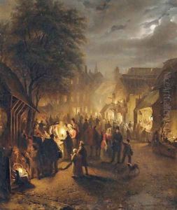 The busy nightmarket
