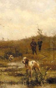 In the marshes by Johannes Frederik Hulk