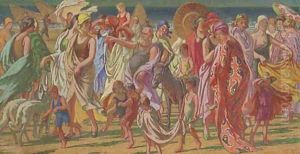 Bacchus Among the Bathers by William Samuel Horton