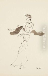Jeune Elegante by Christian Berard