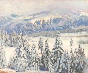 The White Silence, Montana by William Samuel Horton