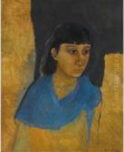 Jeune Fille Triste by Christian Berard