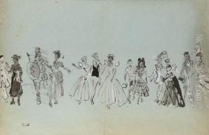 Le Bal Masque by Christian Berard
