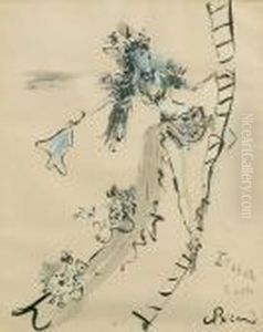 A Costume Design For The Play by Christian Berard