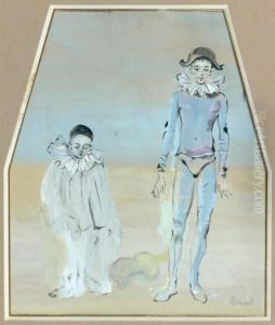 Pierrot Et Arlequin Pierrot Et Arlequin