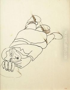 Personnage Etendu by Christian Berard