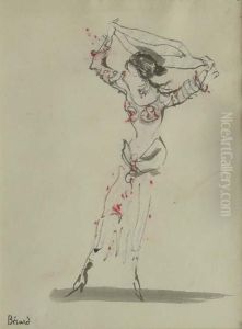 Jeunefemme Au Fichu by Christian Berard