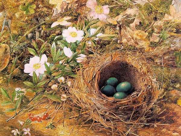 Bird's Nest and Dogroses 1867 - view 1