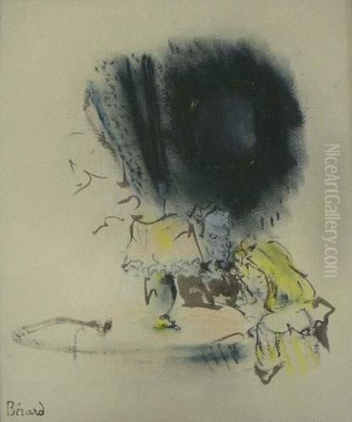 Sous La Lampe, Circa 1950 - view 1