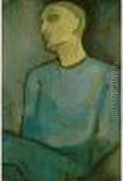 L'homme En Bleu, Circa 1929 - view 1