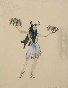 Etude De Costume by Christian Berard