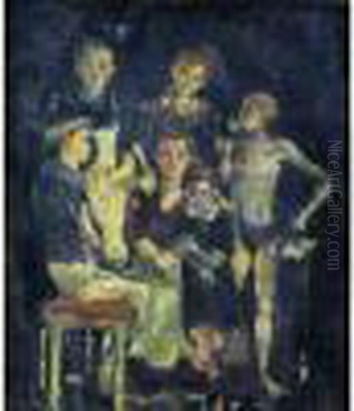 Les Enfants Du Boucher, Circa 1940 - view 1