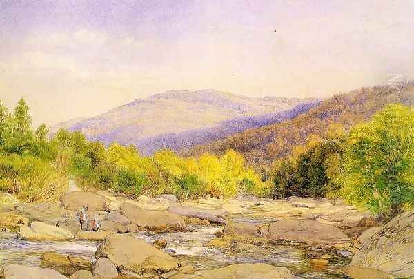 View on Catskill Creek 1867 - view 1