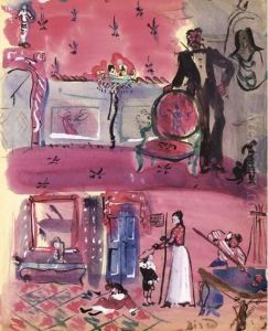 Carton A Dessin, Lettres, Croquis Et Dessins