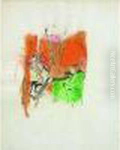 Homme Dans Un Fauteuil Vert by Christian Berard