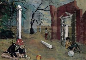 Scene De Theatre by Christian Berard