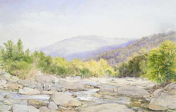 Landscape: View on Catskill Creek - view 1